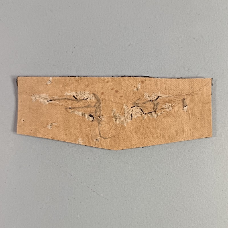 AVIATION INSIGNE DE POITRINE DE PILOTE POUR TENUE BLEUE FABRICATION ANCIENNE AVEC ETOILE ANNEES 1940 1950